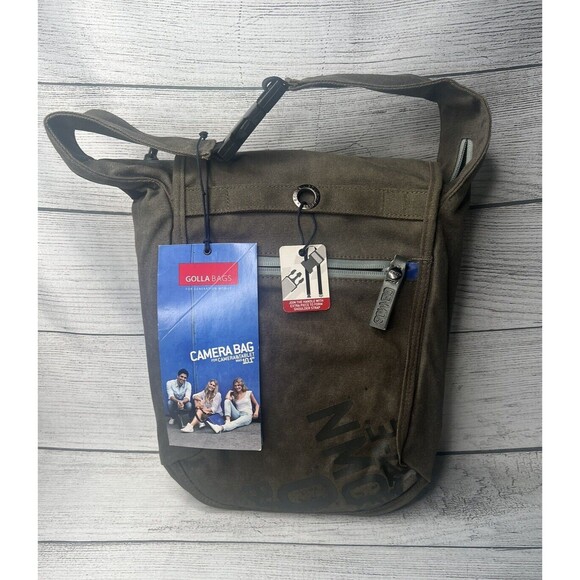 Golla Camera Bag Carol G1268 Army Green For Camera & Tablet 10.1” Gen Mob NEW